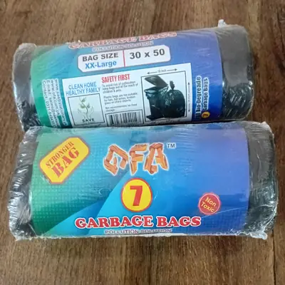 Pack of 2 Garbage Bag Roll Size XXL -  30 x 50 Inches