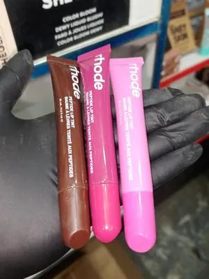Moody Lip Gloss & Lipstick Set Pink Brown thumbnail 4