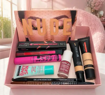 9 in 1 Makeup Deal - Complete bridal wear makeup set