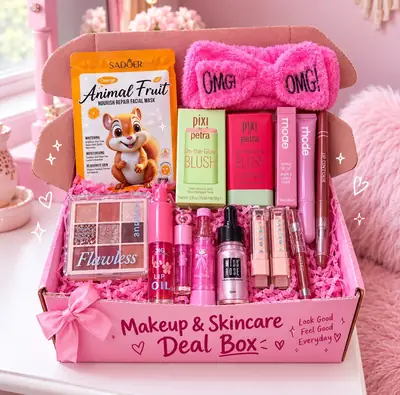 All in one Cute Makeup Deal For Girls - 11 pcs