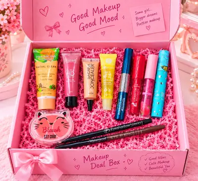 Pretty Makeup & Skincare Bundle For girls - 11 pcs