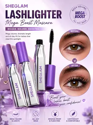 Sheglam Lash Lighter Mascara - Black