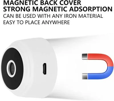 Mini Camera 1080P Magnetic Cover White thumbnail 3