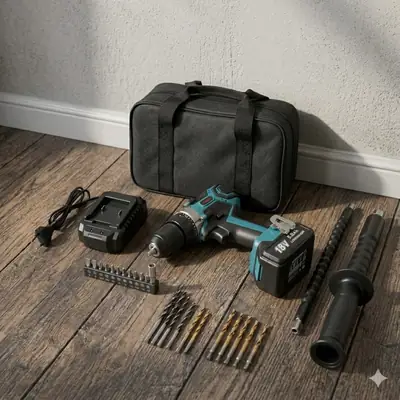 1 Pc ABS Plastic Electric Drill thumbnail 3