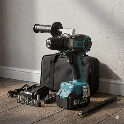 1 Pc ABS Plastic Electric Drill thumbnail 4