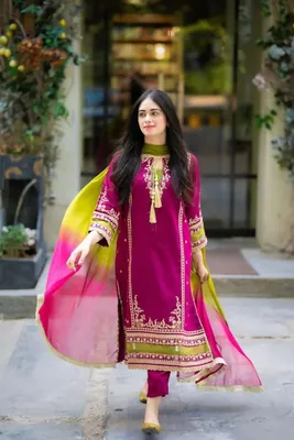 MIX TRENDING DESIGNS 3 Pcs Unstitched Embroidered Suit thumbnail 2