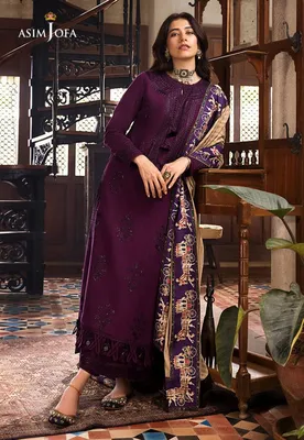 MIX TRENDING DESIGNS 3 Pcs Unstitched Embroidered Suit thumbnail 3