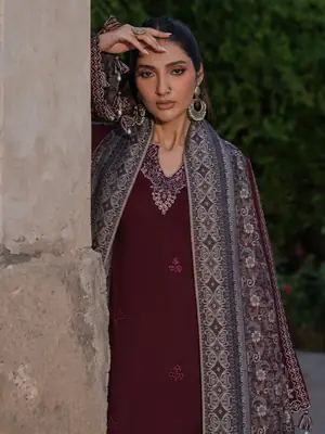 HIT ARTICLES MIX BRAND 3 Pcs Unstitched Embroidered Suit