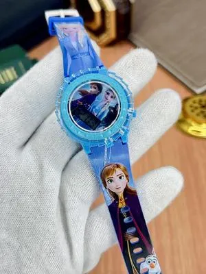 Kids Digital Watch Spider-Man Elsa Doraemon Batman Minnie Mouse Hulk 3-5Y thumbnail 4