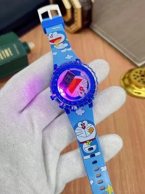 Kids Digital Watch Spider-Man Elsa Doraemon Batman Minnie Mouse Hulk 3-5Y thumbnail 7