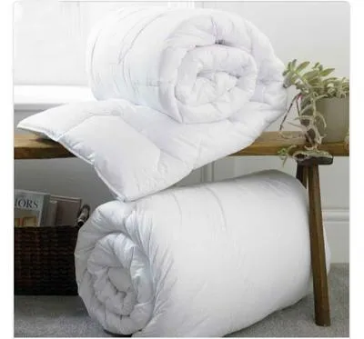 White Silk Jacquard Duvet Insert King Size
