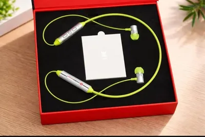 Green Long-Lasting Battery With Fast Charge 1 Wireless Neckband thumbnail 4