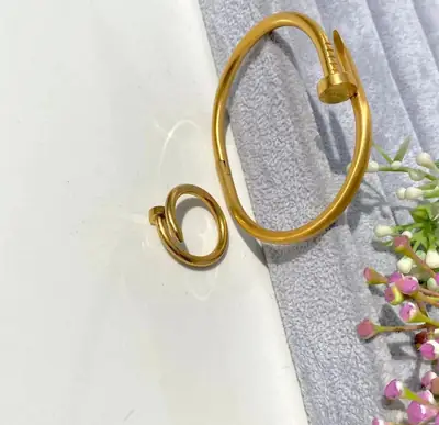 Nail Cartier Handcuff With Free Ring  thumbnail 6