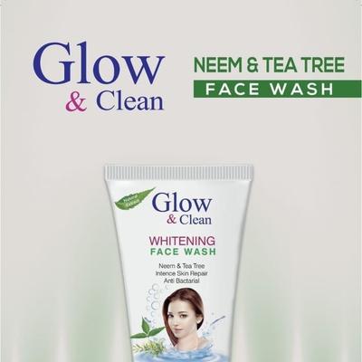 Glow & Clean Whitening Face Wash 120ml Neem Tea Tree thumbnail 2
