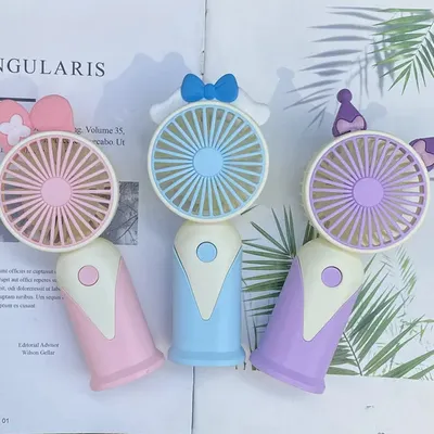 Foldable Neck Fan Multicolor Portable 500mAh thumbnail 1