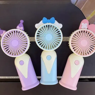 Foldable Neck Fan Multicolor Portable 500mAh thumbnail 2