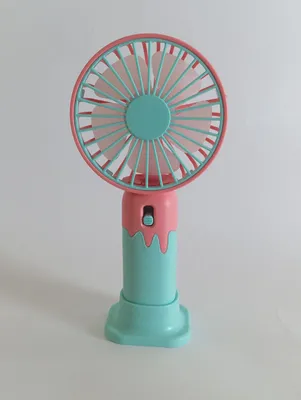 Rechargeable Mini Multifunctional Cooling Fan Portable Desk & Handheld Fan 2 pcs thumbnail 5