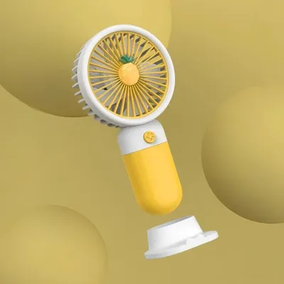 Mini Fan Multifunctional Cool Summer Fruit Cartoon Handheld Mini Fan (random color) thumbnail 2