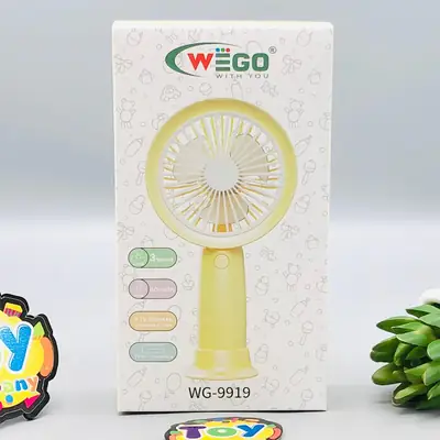 Rechargeable 3 Gear Speed Tabletop Cooling Fan