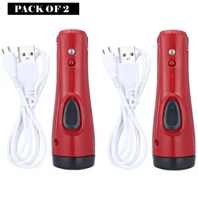 Multifunction Portable Super Bright USB Rechargeable Flashlights SD-8670 thumbnail 5