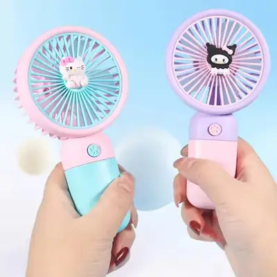 Model Mini Handheld USB Rechargeable Fans With Fruit Themed Designs Portable Cooling thumbnail 3