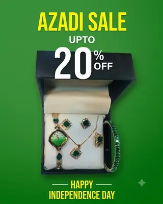 Women's Luxury Gold Plated Jewellery Watch Set with Black Stones – Mixed Designs & Colors thumbnail 9