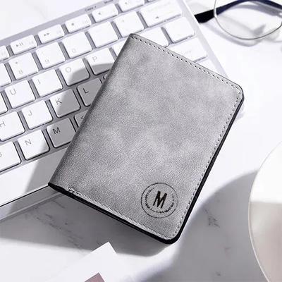 Men's Short Leather Wallet with RFID Blocking & 5 Card Slots thumbnail 2