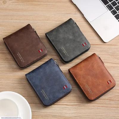 Luxury Leather Wallet Regal 4 Colors Zipper Closure thumbnail 10