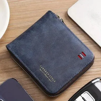 Luxury Leather Wallet Regal 4 Colors Zipper Closure thumbnail 7