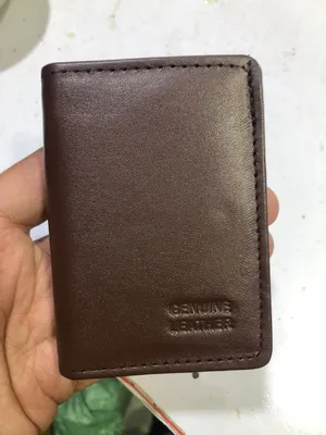 The Brown Leather Co. Men's PU Leather Wallet - Black & Brown thumbnail 6