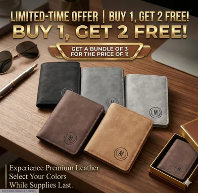 GU II Male Short Thin Man Wallet