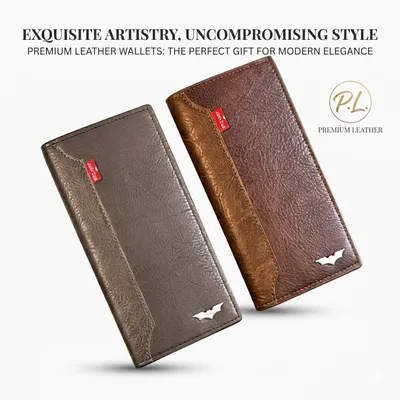 Horse Imported Branded Leather Wallet Men's Leather Wallet thumbnail 3