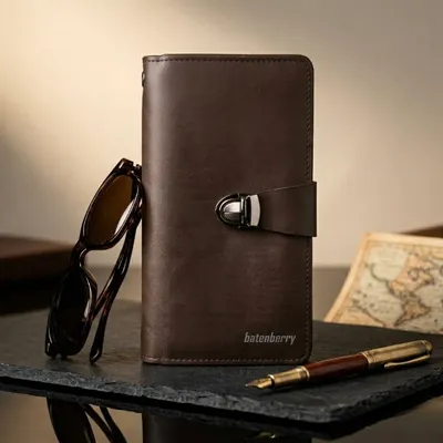 BalenBerry Wallet For Men And Women Premium Stylish Durable Leather Wallet With Practical Storage thumbnail 2