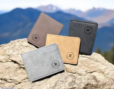 Short Leather Imported Wallet Men's Leather Wallet