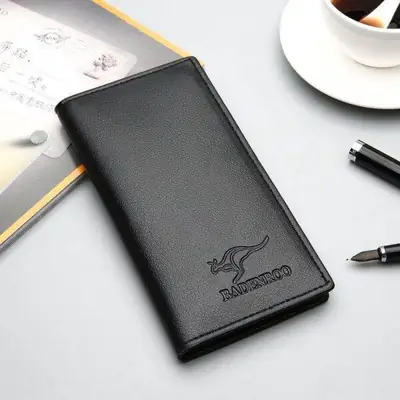 Breast Pocket Leather Wallet Men's Leather Wallet thumbnail 5