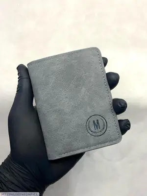 Plain Multicolor Leather Wallet