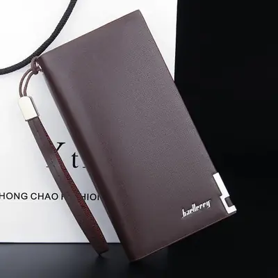 Leather Long Wallet for Men thumbnail 2