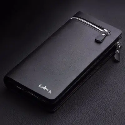 Baellerry Unique Multi-functional Classic Long Business Zipper Wallets for Men thumbnail 3