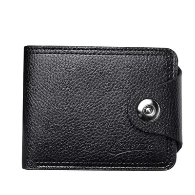 PU Leather Short Wallet for Men thumbnail 5