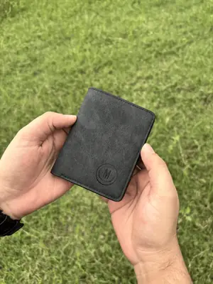 Short Leather Imported M Wallet thumbnail 4