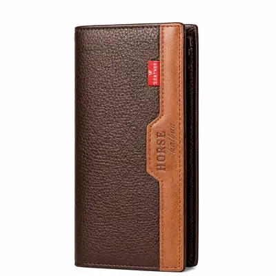 Premium Leather Long Wallet for Men  thumbnail 4