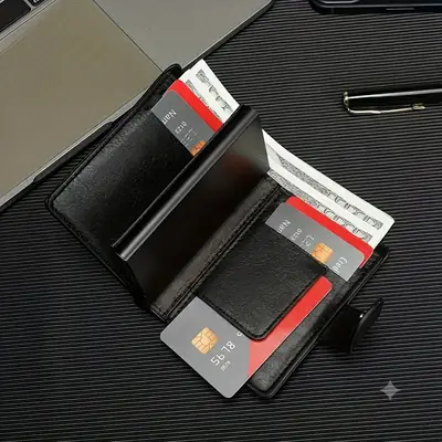 New Crocodile Design Leather Wallet thumbnail 4