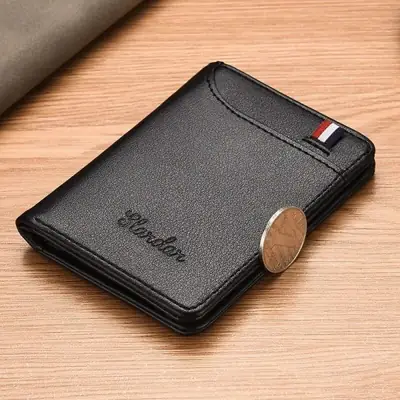 Slardar Premium Leather Wallet For Men | Black