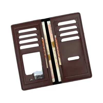 Kangaroo Long Bifold Wallet with RFID Protection – Slim Stylish Wallet for Men & Women thumbnail 4