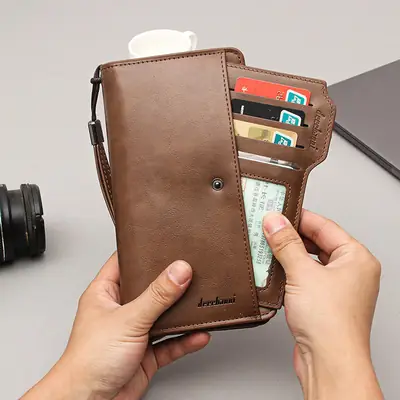Baellerry Men’s Long Zipper Wallet thumbnail 4