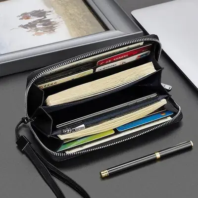 Baellerry Men’s Long Zipper Wallet thumbnail 6