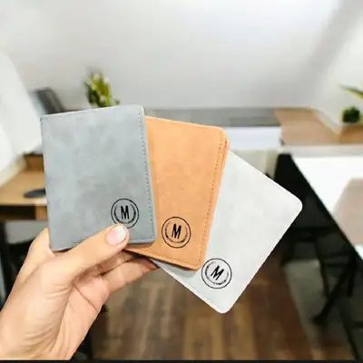 Imported Leather Short Wallet