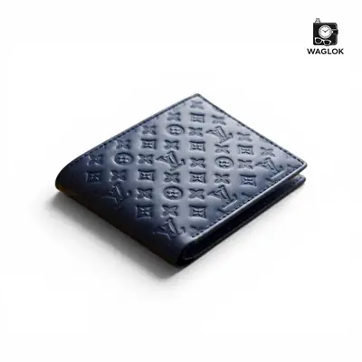 Men's Genuine Leather Bifold Wallet with Gift Box Black thumbnail 5