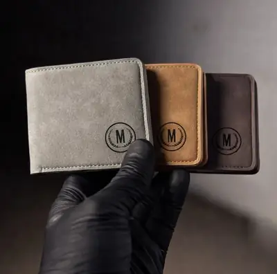 Men's Leather WalletLeather Wallet for Men Slim Matte Finish Wallet thumbnail 2