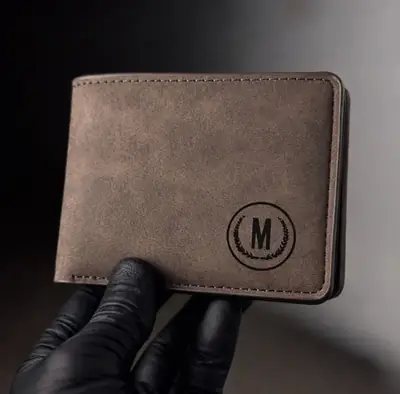 Men's Leather WalletLeather Wallet for Men Slim Matte Finish Wallet thumbnail 5